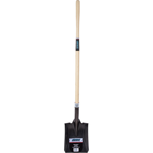 Pelle carr&eacute;e robuste, Bois dur, Lame Acier au carbone, Manche en Droit, Longueur 48" Par Equipment