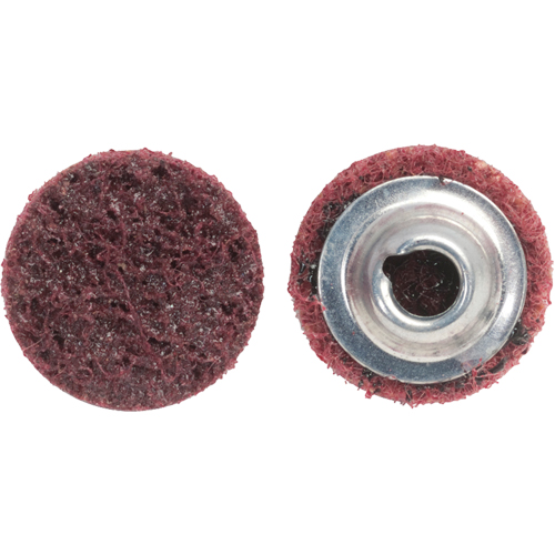 Bear-Tex&reg; Rapid Prep Non-Woven Quick-Change Disc, 2" Dia., Medium Grit, Aluminum Oxide Par Equipment
