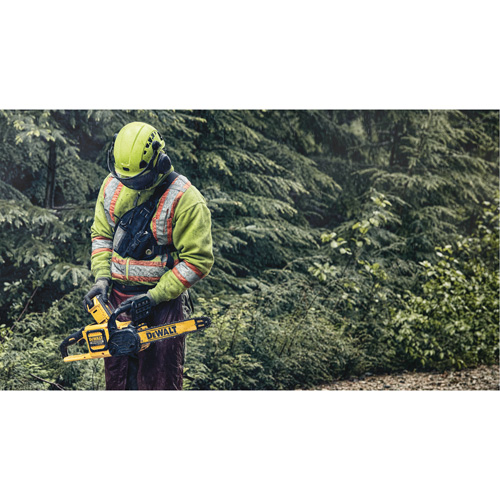 Flexvolt&reg; Cordless Chainsaw, 16", Battery Powered, 60 V Par Equipment