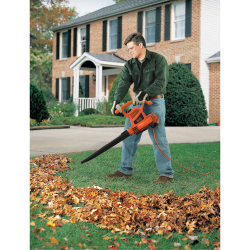 Leaf Blower/Vacuum/Mulcher, 210 MPH Output, Electric Par Equipment