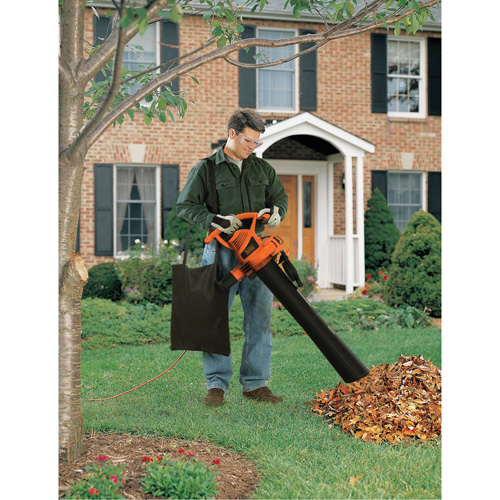 Leaf Blower/Vacuum/Mulcher, 210 MPH Output, Electric Par Equipment