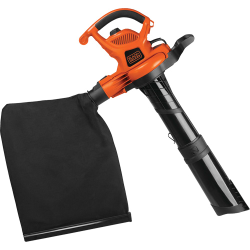 High Performance Leaf Blower/Vacuum/Mulcher, 250 MPH Output, Electric Par Equipment
