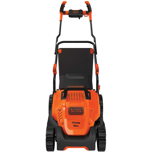 Lawn Mower with Comfort Grip Handle, Push Walk-Behind, Electric, 15" Cutting Width Par Equipment