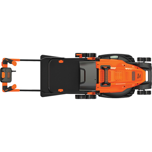 Lawn Mower with Comfort Grip Handle, Push Walk-Behind, Electric, 17" Cutting Width Par Equipment