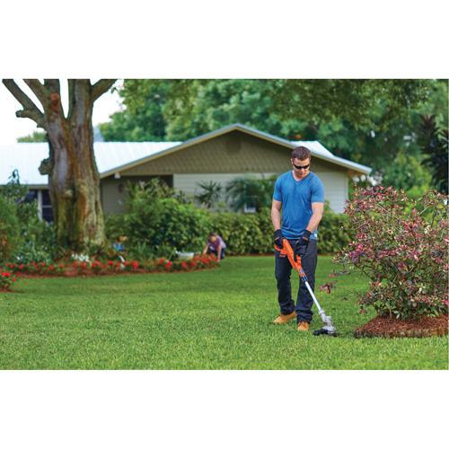 Max* Cordless String Trimmer/Edger Kit, 12", Battery Powered, 20 V Par Equipment