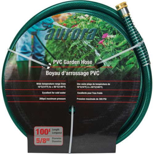 Garden Hose, PVC, 5/8" dia. x 100' Par Equipment