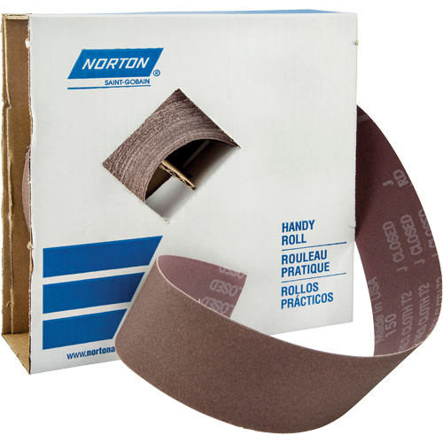 Shop Rolls - Metalite K225 Shop Rolls, Aluminum Oxide, 2" W x 150' L, 400 Grit Par Equipment