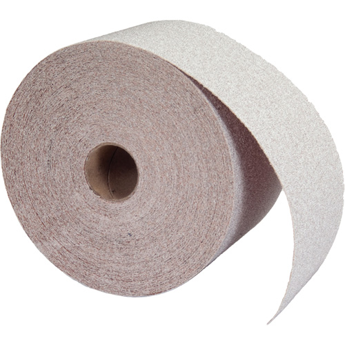 Abrasive No-Fil PSA Paper Roll, Aluminum Oxide, 2-3/4" W x 75' L, 80 Grit Par Equipment