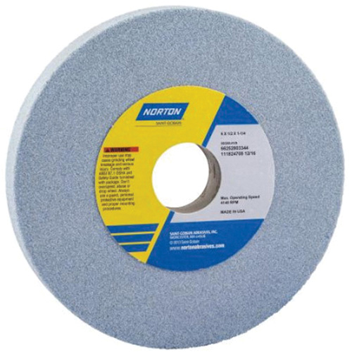 Tool Room Wheel, Type 01, Ceramic Alumina, 7" x 1/4" Par Equipment
