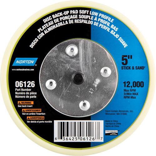Back Up Pads For PSA & Hook And Loop Paper Discs Par Equipment