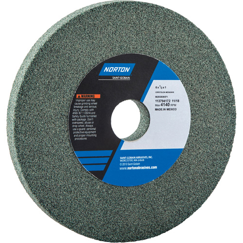 Bench Grinding Wheels - Gemini, 8" x 1", 1" Arbor Par Equipment