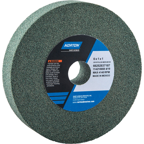 Bench Grinding Wheels - Gemini, 6" x 3/4", 1" Arbor Par Equipment