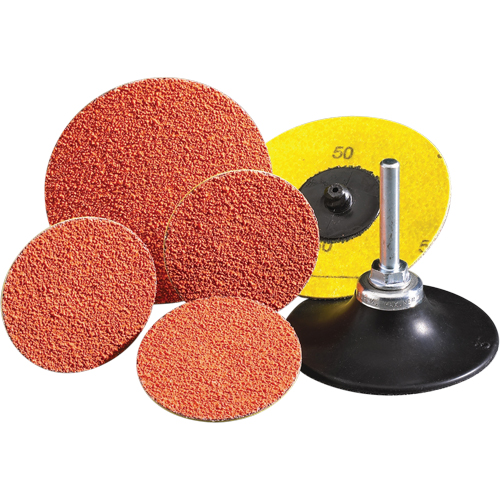 Speed-Lok TS Discs - Norton SG Blaze R980P Cloth Discs, 3" Dia., 50 Grit, Ceramic Par Equipment