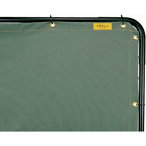 Welding Screen and Frame, Olive, 6' x 6' Par Equipment