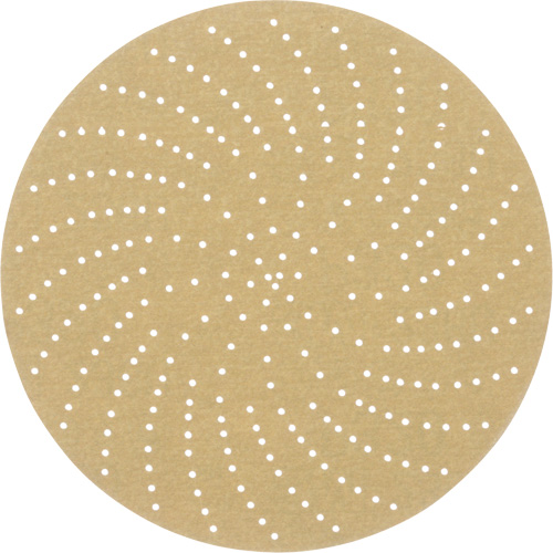 Disque de ponçage net Hookit, dia 6", Grain P320, Oxyde d'aluminium, Poids C Par Equipment