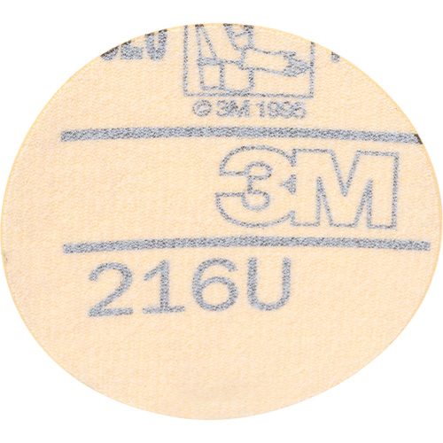 Gold Hookit Disc, 3" Dia., P320 Grit, Aluminum Oxide, C-Weight Par Equipment