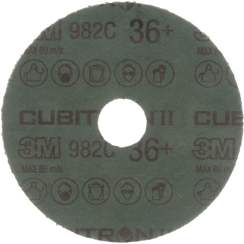 Disque en toile Cubitron II, C&eacute;ramique, 36+, 6" Dia x 7/8" Arbre Par Equipment