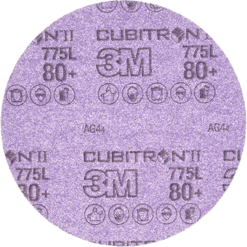 Disque Cubitron II 775L de 6" - Grain 80, dia 6", Grain 80+ Par Equipment