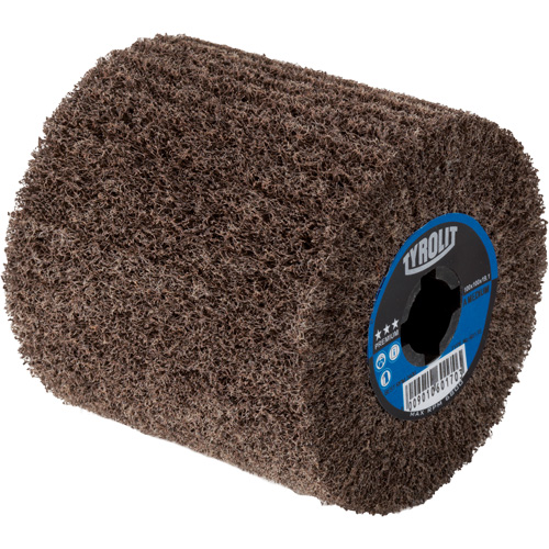 Pro-Line Surface Conditioning Drum, 4" Dia. x 4" W, 3/4" Arbor, Coarse Grit, Aluminum Oxide Par Equipment