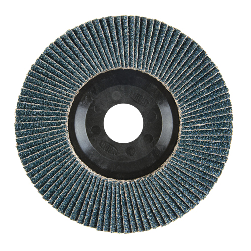 Disque &agrave; lamelles, 5" x 7/8", Type 27, Grain 40, Zirconium Par Equipment