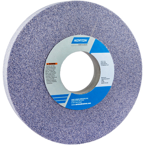 Meule cylindrique Norton 32A, 10" x 1", Arbre de 3", 1, Oxyde d'aluminium Par Equipment