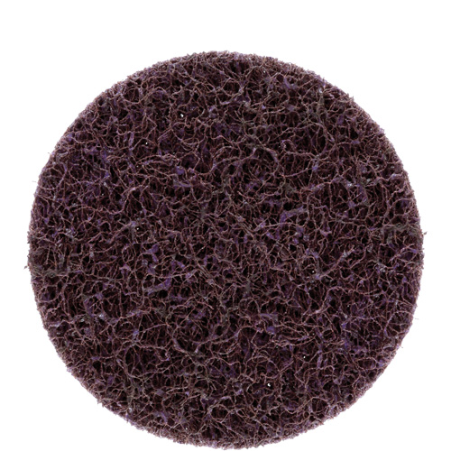 Disque de brossage et de finition Roloc Scotch-Brite, 3" dia., Grain Moyen, Carbure de silicium Par Equipment