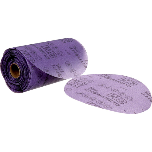 Cubitron II Stikit Clean Sanding Film Disc, 5" Dia., 80+ Grit, Ceramic Par Equipment