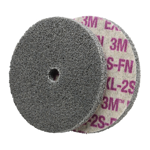 Scotch-Brite EXL Unitized Wheel, 6" x 1/4", 1/4" Arbor, Fine Grit, Aluminum Oxide/Ceramic/Zirconium Par Equipment