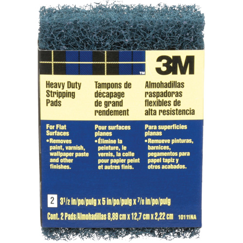 Heavy-Duty Stripping Pads, Aluminum Oxide, 3-1/2" x 5", Coarse Grit Par Equipment