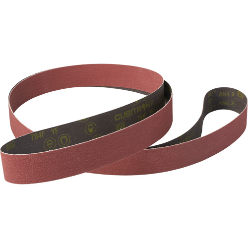 Cubitron II Cloth Belt 784F, 1/2" W x 12" L, Ceramic, 80+ Grit Par Equipment