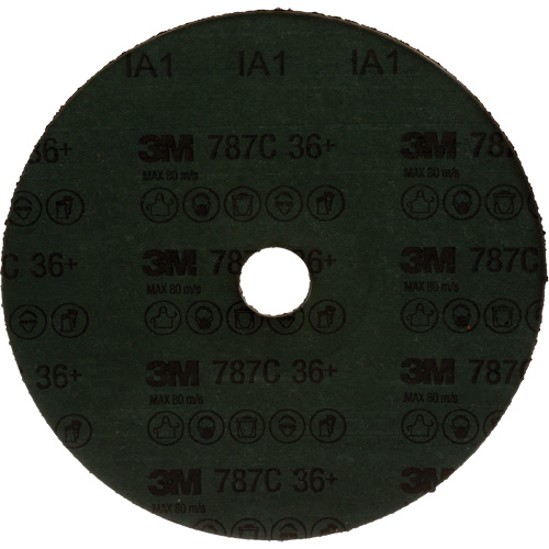 Disque en fibre 787C, C&eacute;ramique, 36+, 7" Dia x 7/8" Arbre Par Equipment