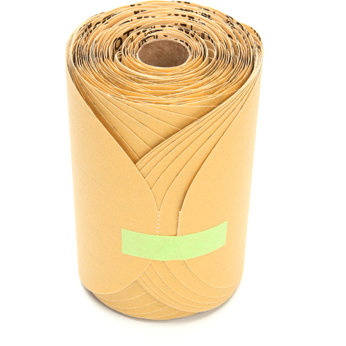 Rouleau de disques dor&eacute;s 216U Stikit, Oxyde d'aluminium, 6" la x 87' lo, Grain P220 Par Equipment