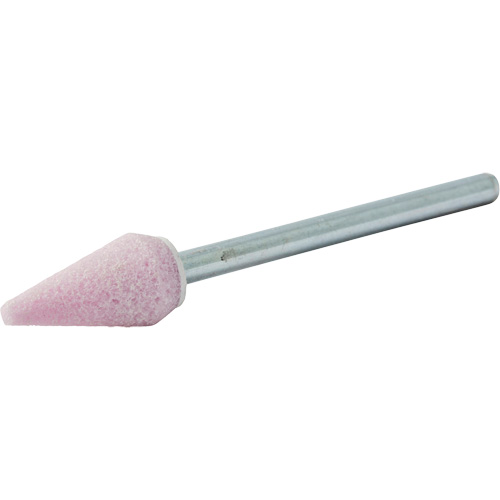 Meule mont&eacute;e vitrifi&eacute;e, B53, Oxyde d'aluminium, 5/16" dia., 5/8" lo, 80 Grain Par Equipment