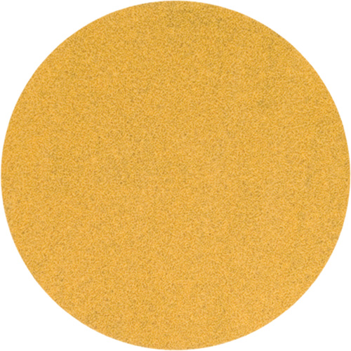 Disque de ponçage jaune &agrave; boucles & crochets, 5" dia., Grain P220, Oxyde d'aluminium Par Equipment