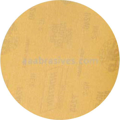 Disque de ponçage sans remplissage &agrave; boucles & crochets Adalox Gold Reserve, 5" dia., Grain P320, Oxyde d'aluminium Par Equipment