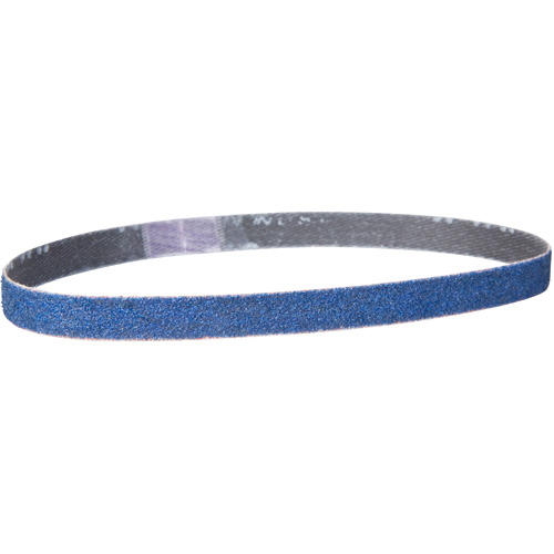 Courroie pour ponceuse BlueFire, 3/8" la x 13" lo, Alumine de zirconium, Grain 80 Par Equipment