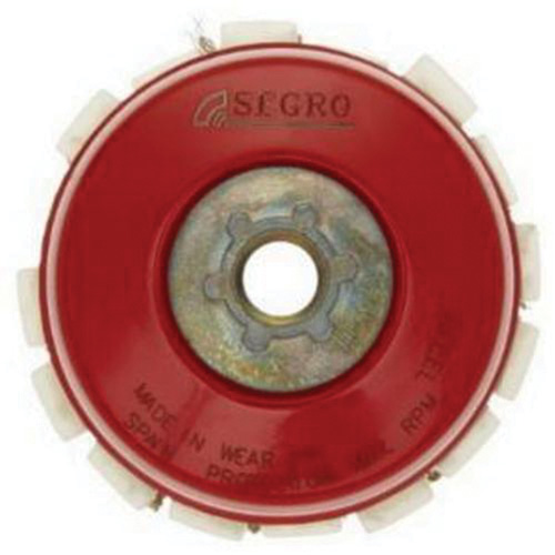 Brosse-boisseau en fil m&eacute;tallique serti avec grille de protection Par Equipment