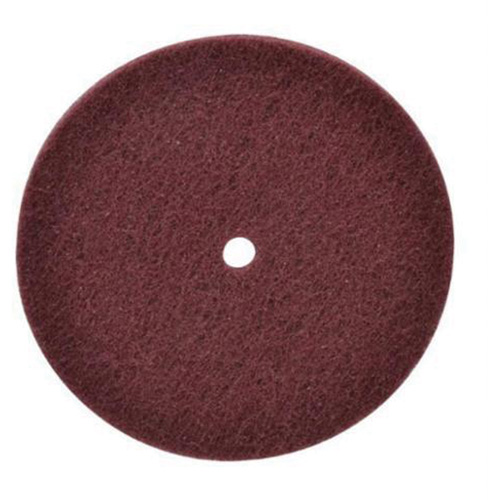 Disque non tiss&eacute; tr&egrave;s r&eacute;sistant Bear-Tex, 6" dia., Grain Tr&egrave;s fin, Oxyde d'aluminium Par Equipment