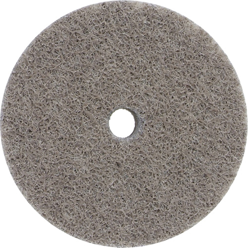 Bear-Tex&reg; Non-Woven Unified Wheel, 3" x 1/4", 3/8" Arbor, Fine Grit, Aluminum Oxide Par Equipment