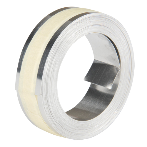 Embossing Aluminum Tape, 12.7 mm x 16', Aluminum Par Equipment