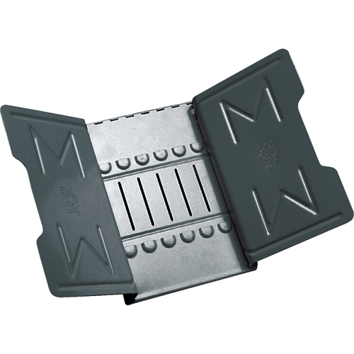 Base pour support de catalogue de bureau, capacit&eacute; 6", noir Par Equipment