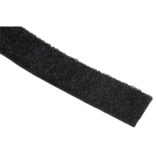 Fastener Strip, Loop, 50 yds x 1", Sew-On, Black Par Equipment