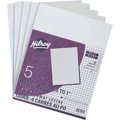 White Paper Pads Par Equipment