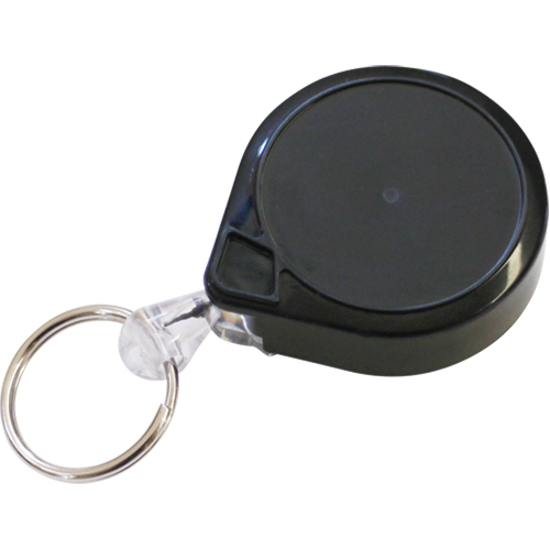 Retractable Mini-Bak&reg; Key Rings, Plastic, 36" Cable, Belt Clip Attachment Par Equipment