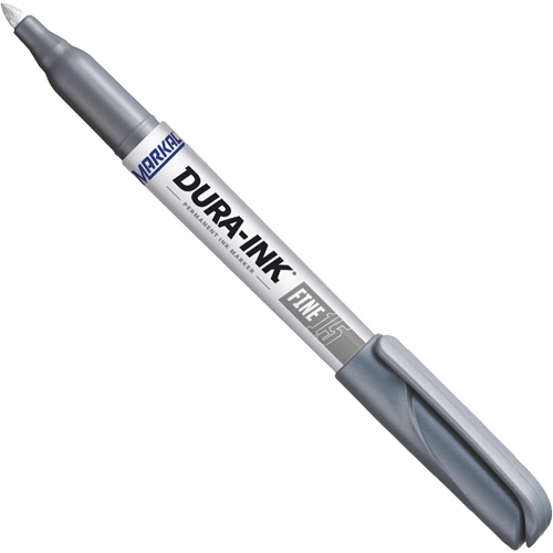 Marqueur permanent Dura-Ink no 15, Argent, Pointe Fin Par Equipment