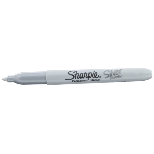 Marqueur permanent, Argent, Pointe Fin Par Equipment