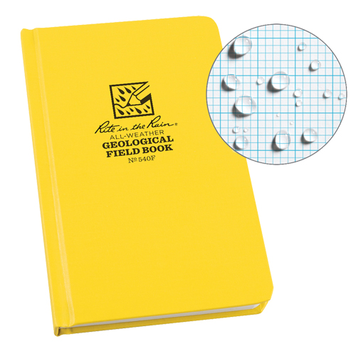 Bound Book, Hard Cover, Yellow, 160 Pages, 4-5/8" W x 7-1/4" L Par Equipment