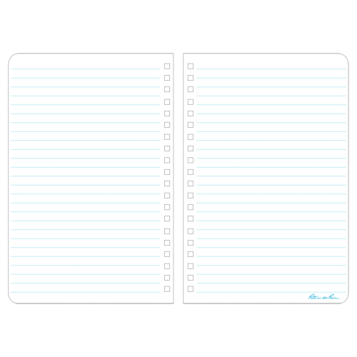 Carnet de notes de poche &agrave; spirale lat&eacute;rale, Couverture souple, Jaune, 64 Pages, 4-5/8" , 7"  Par Equipment