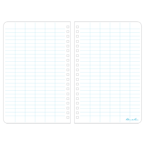 Carnet de notes de poche &agrave; spirale lat&eacute;rale, Couverture souple, Jaune, 64 Pages, 4-5/8" , 7"  Par Equipment