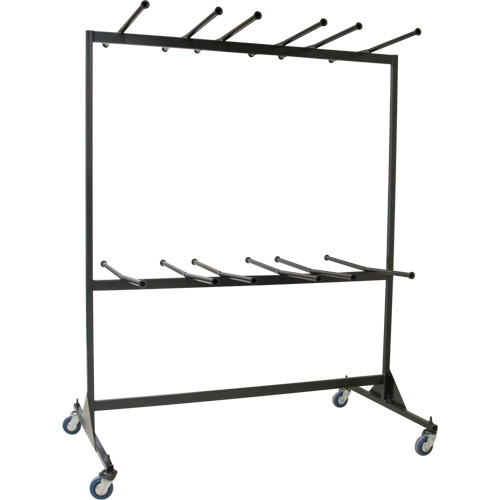 Double-Sided Folding Chair Caddy Par Equipment